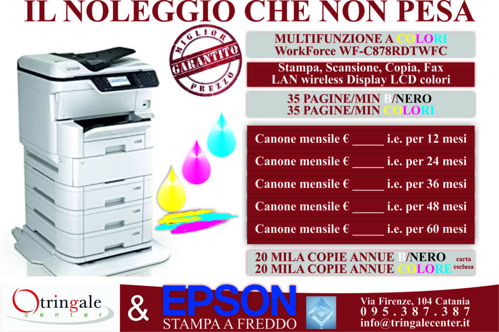 noleggio stampanti multifunzione
